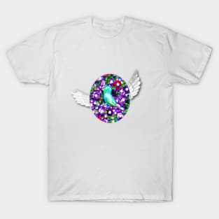 Bird and Bird Wings T-Shirt